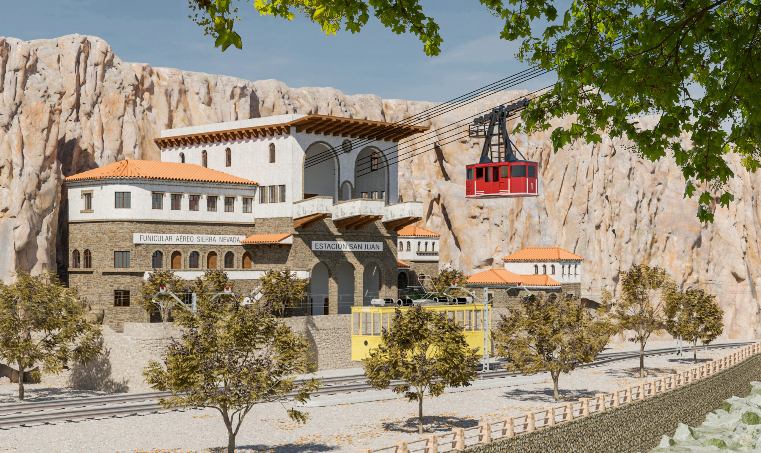 Estación de San Juan, Teleférico Sierranevada