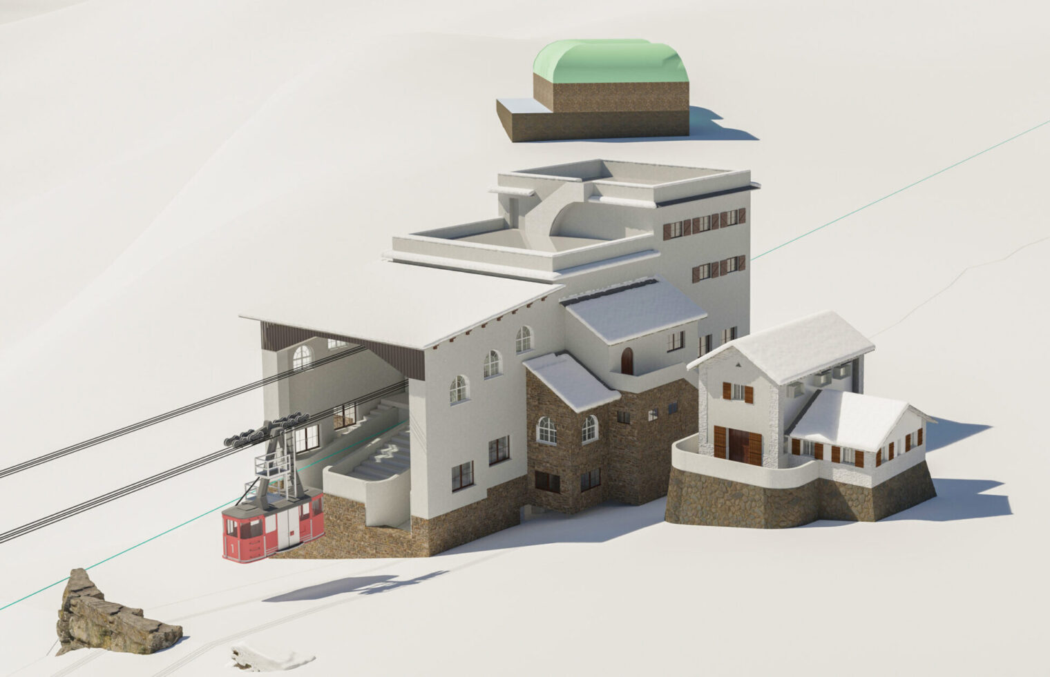 Estación Superior del Teleférico de Sierra Nevada